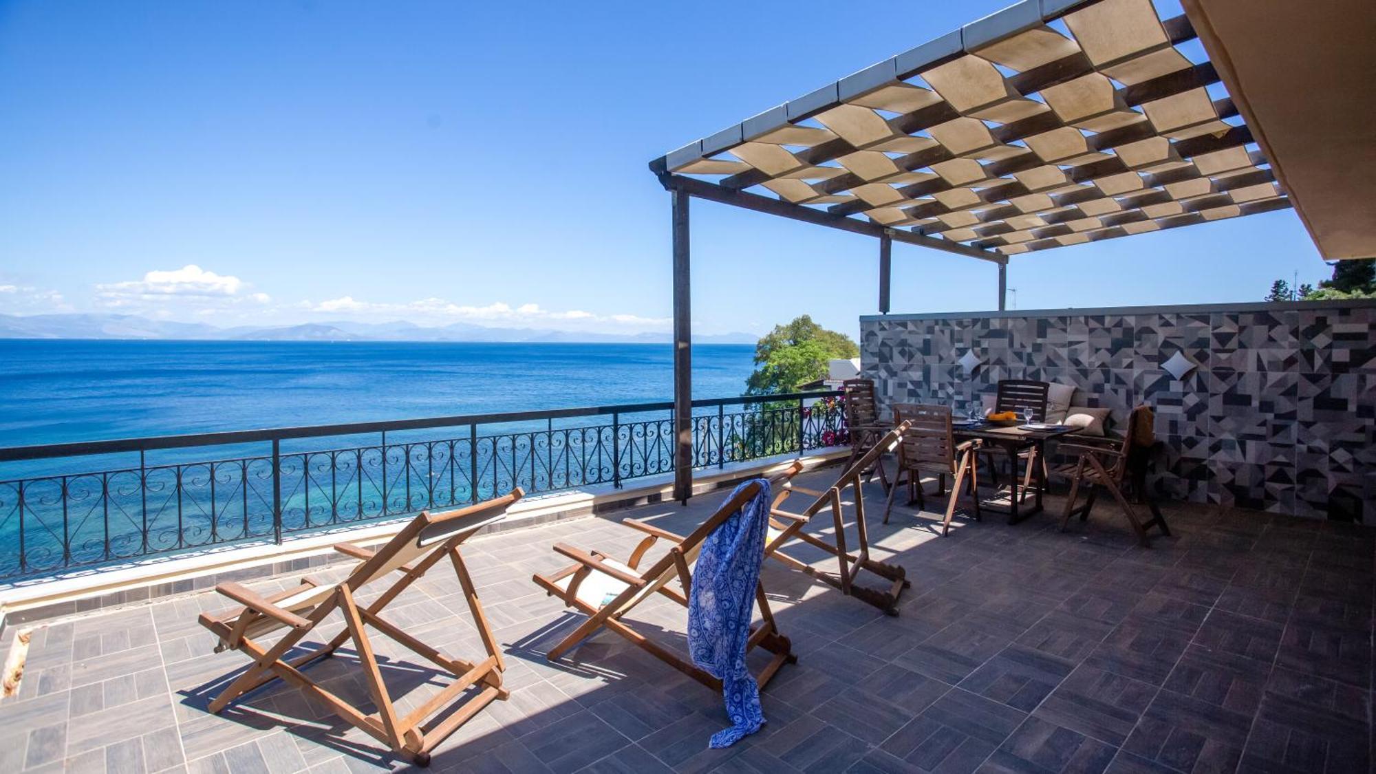 Ionian Kaizer Boutique Appartement Achílleion Buitenkant foto